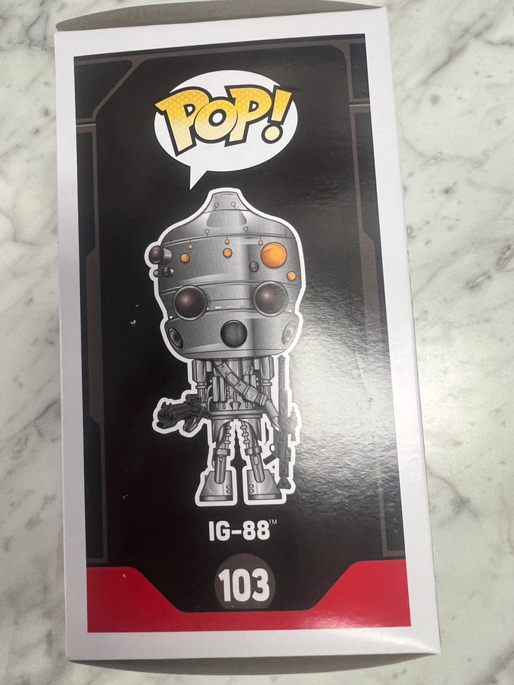 Funko Pop! Vinyl: Star Wars - IG-88 #103 Smuggler's Bounty Exclusive FP101424