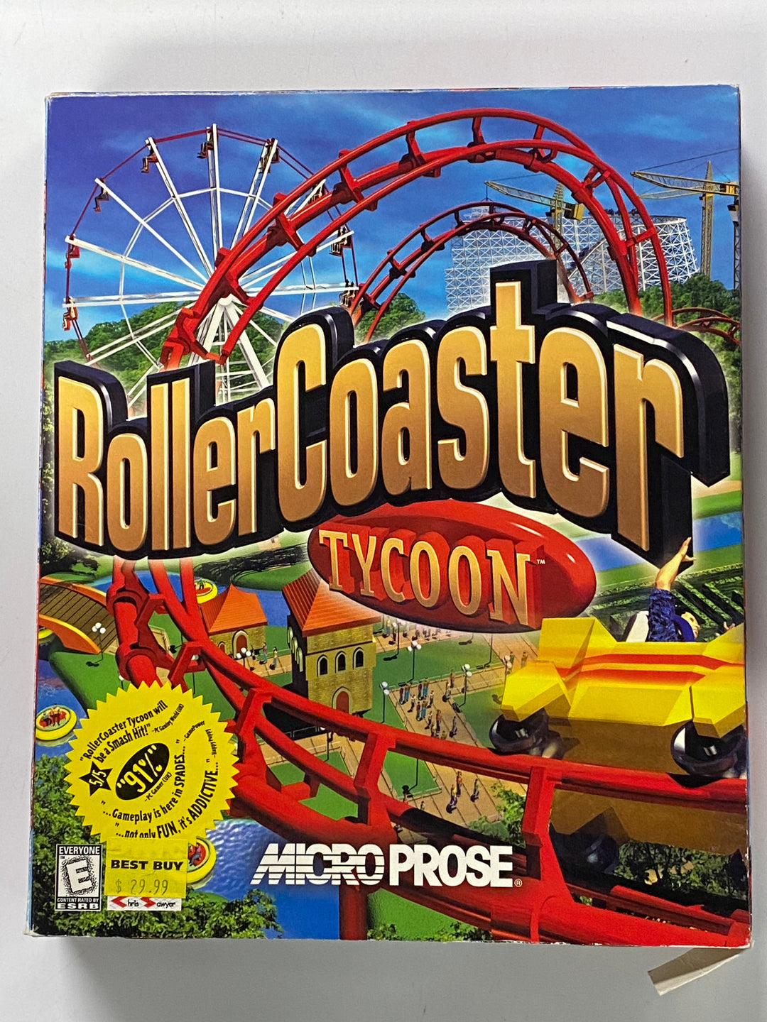 Roller Coaster Tycoon - PC CD-ROM PC10126