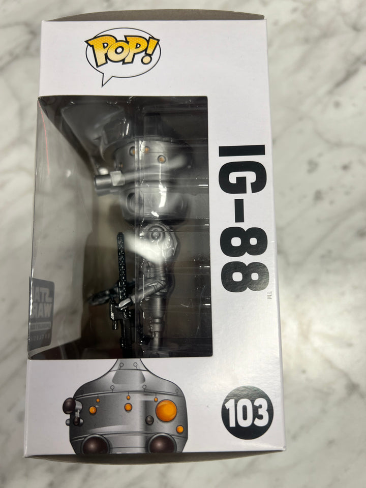 Funko Pop! Vinyl: Star Wars - IG-88 #103 Smuggler's Bounty Exclusive FP101424