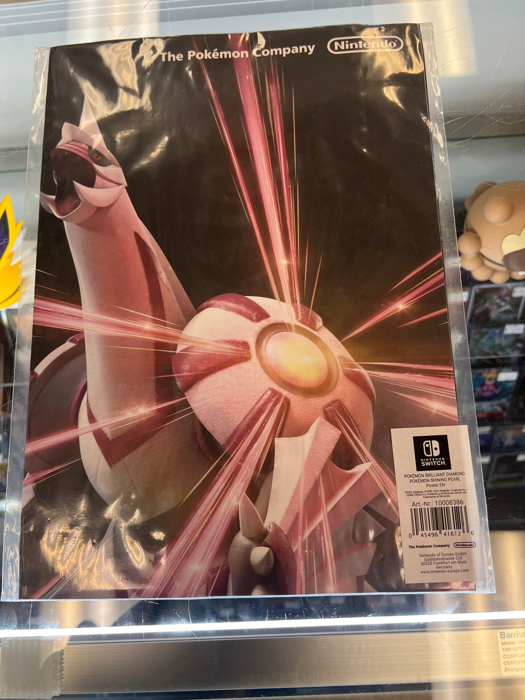 Pokemon Brilliant Diamond and Shining Pearl Poster Nintendo of Europe Official NT101526