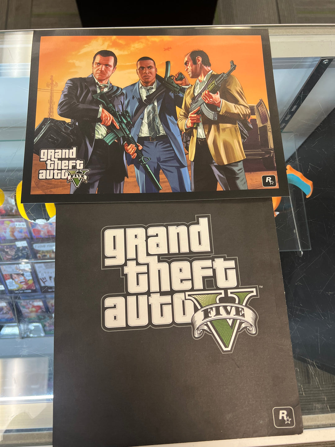 Grand Theft Auto V Promo Art Print (No Poster) UT101526