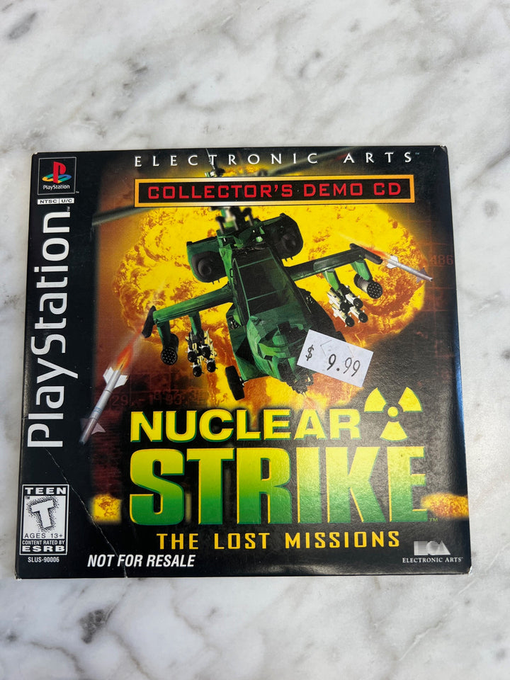 Nuclear Strike Playstation 1 PS1 Demo Disc