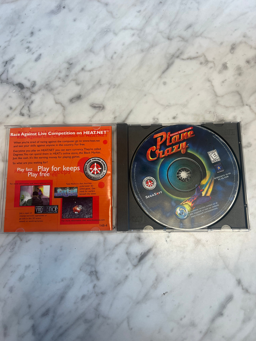 Plane Crazy Jewel Case  PC CD-ROM    PC8124