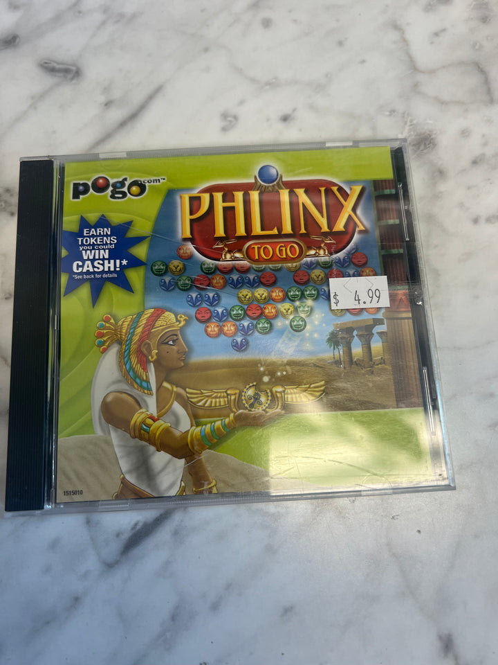 Phlinx to Go Jewel Case  PC CD-ROM    PC8124