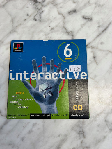 Interactive CD Sampler Pack Volume Vol 6 (Sony PS1 PlayStation)