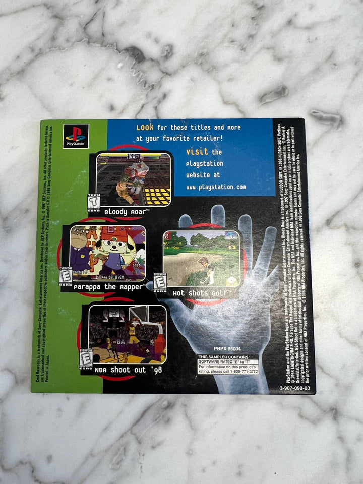 Interactive CD Sampler Pack Volume Vol 6 (Sony PS1 PlayStation)