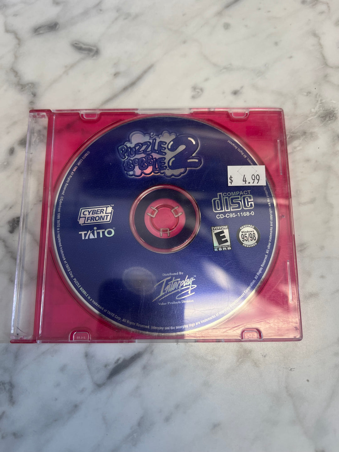 Puzzle Bobble 2 Jewel Case  PC CD-ROM    PC8124