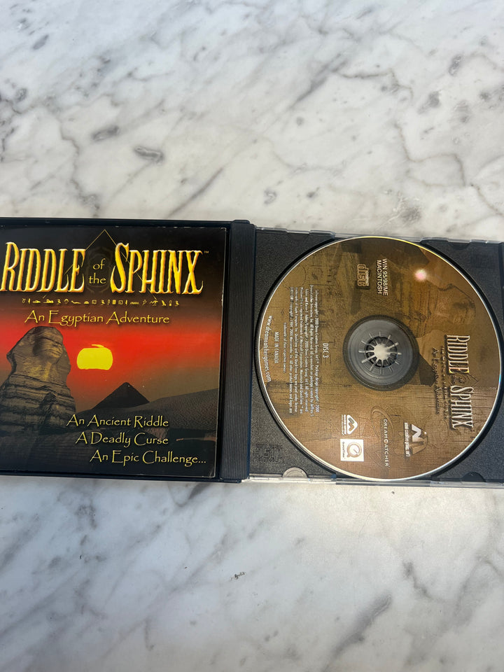 Riddle of the Sphinx An Egyptian Adventure Jewel Case  PC CD-ROM    PC8124