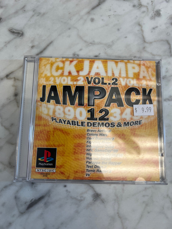 JamPack Vol. 2 Volume II 1997 Sony Playstation 1 PS1 MINT condition COMPLETE!