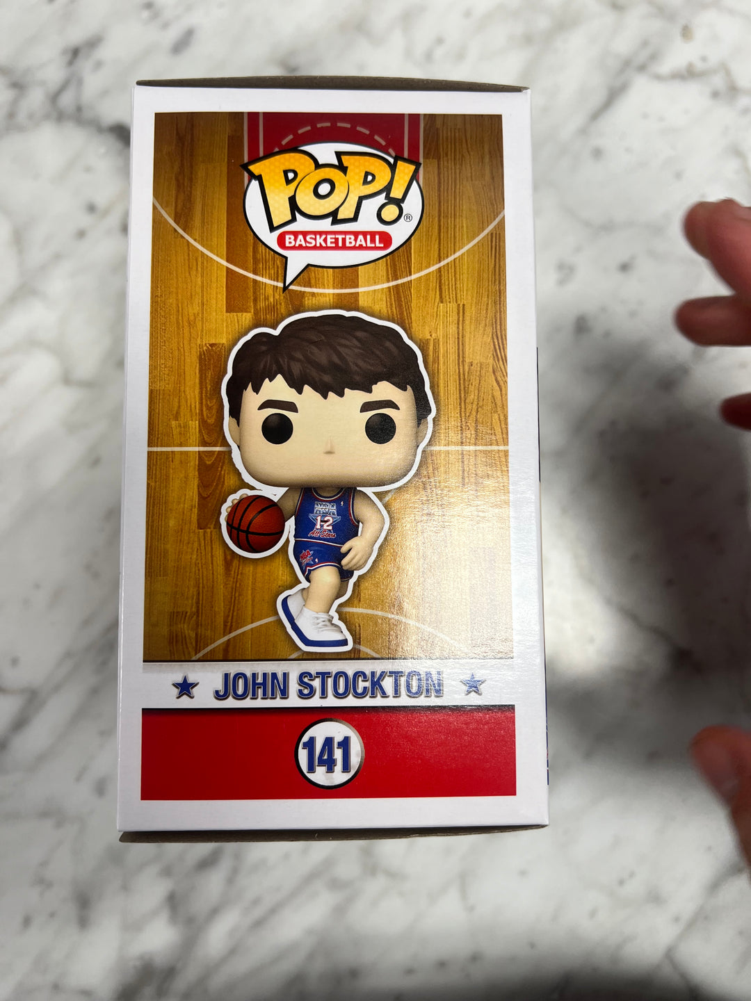 Funko Pop! NBA: Legends - John Stockton, Blue All Star Uniform 1992 FP101424