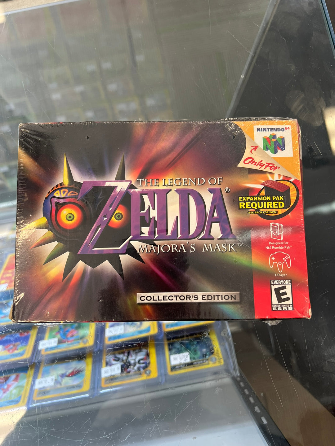 The Legend of Zelda Majora's Mask Nintendo 64 N64 New Sealed Damaged Corner