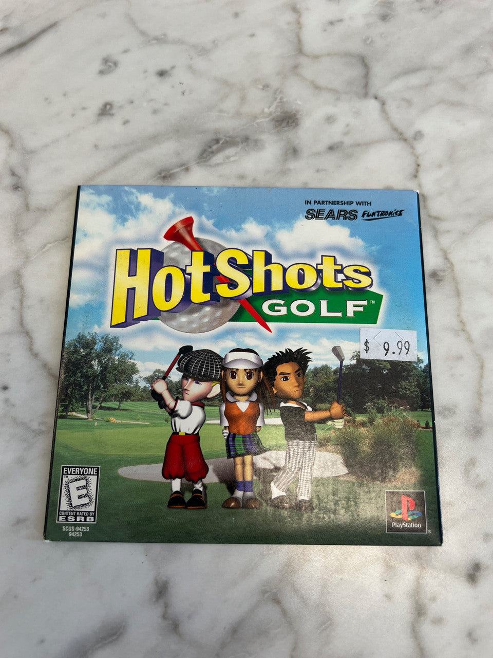 Hot Shots Golf Demo Disc PS1 "In partnership with Sears" Playstation