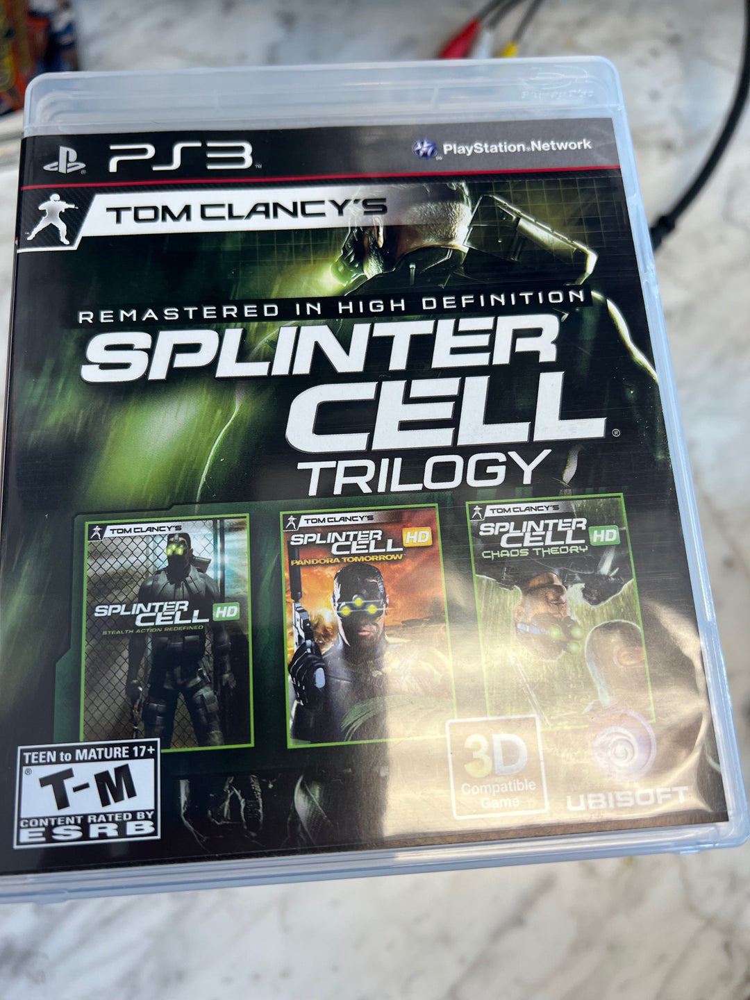 Splinter Cell Classic Trilogy HD - PS3 P8625