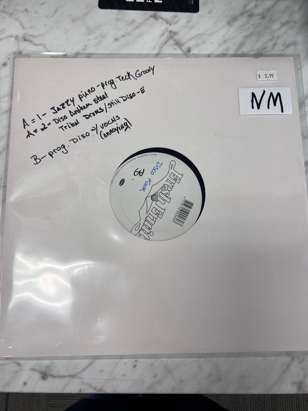 Fresh Fruit - The Groovelab EP Vol 5 VG+ Condition Vinyl Record VR11925