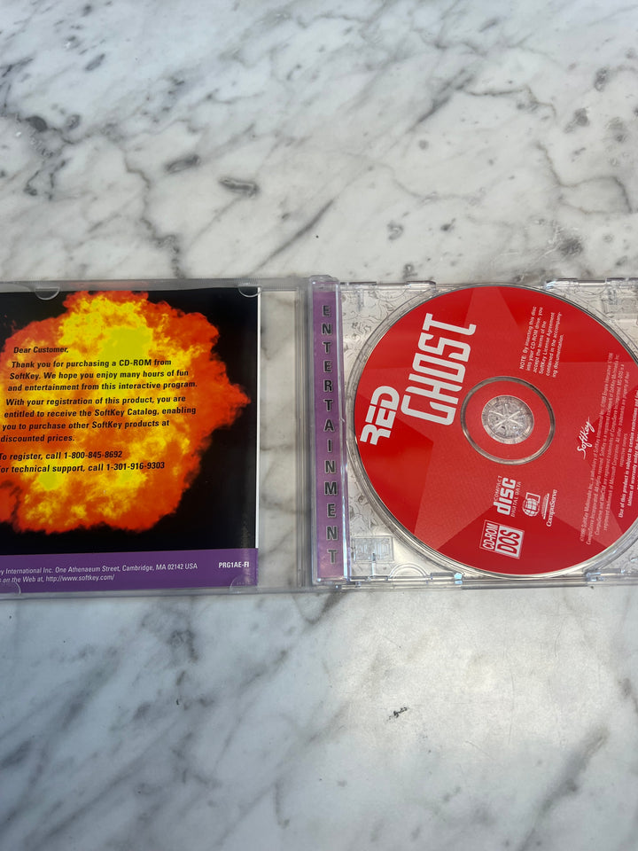 Red Ghost Jewel Case  PC CD-ROM    PC8124