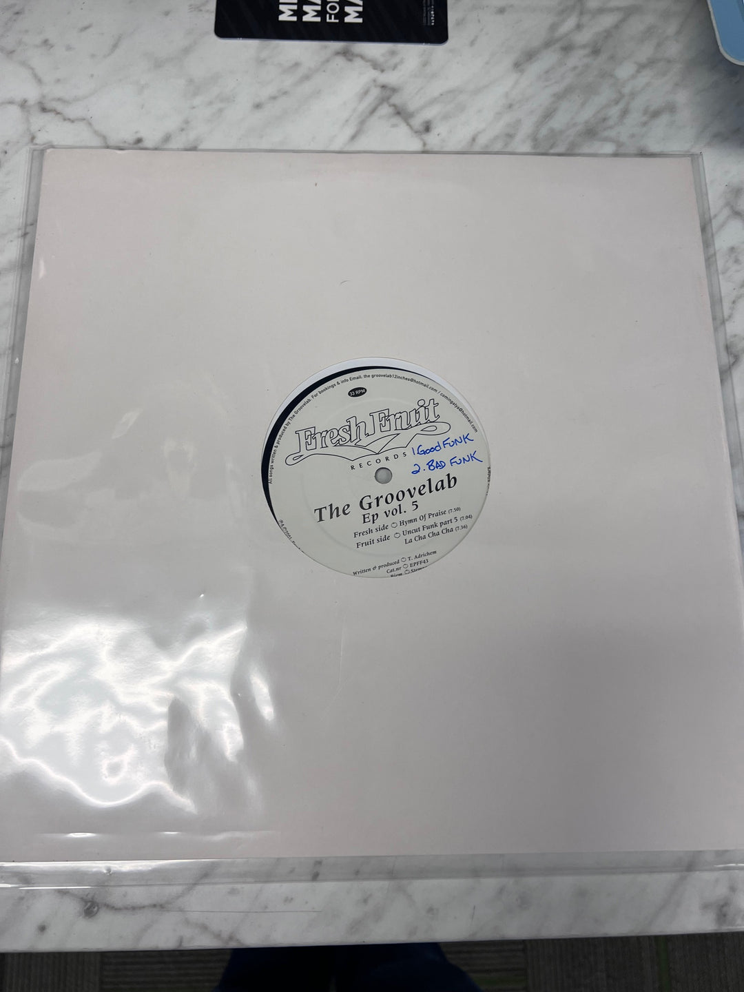 Fresh Fruit - The Groovelab EP Vol 5 VG+ Condition Vinyl Record VR11925