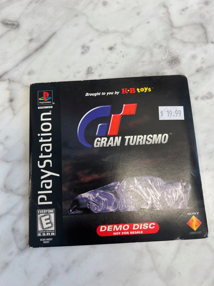 Sony Playstation 1 Gran Turismo KB Toys or Sears Demo Disc (Not for Resale)