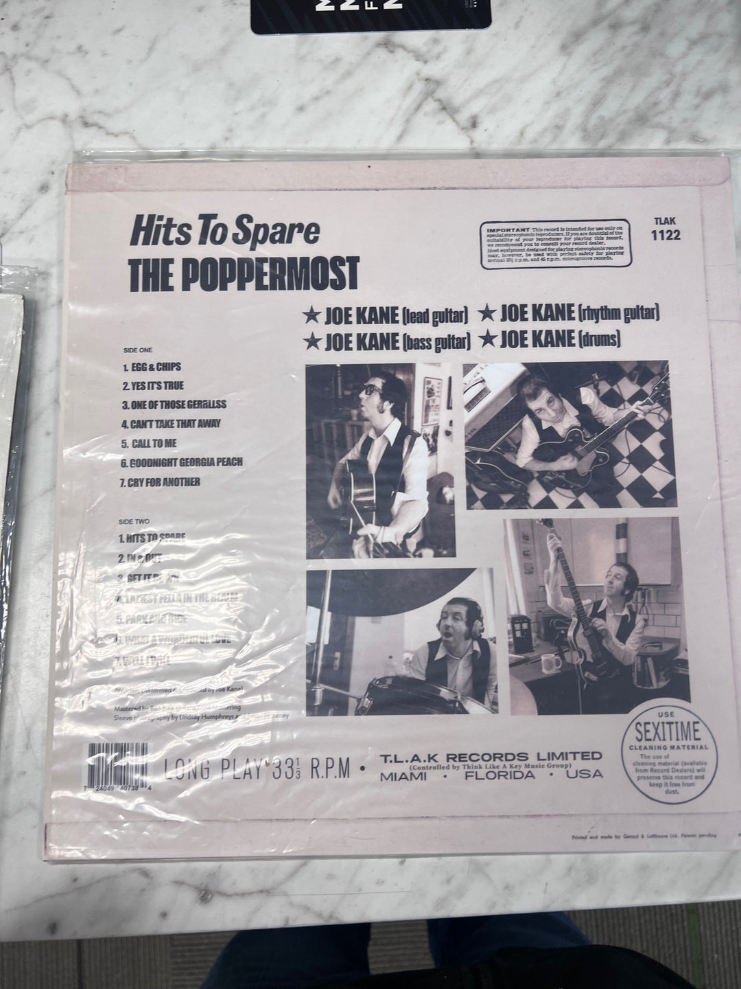 The Poppermost - Hits to Spare VG+ Condition Vinyl Record VR11925