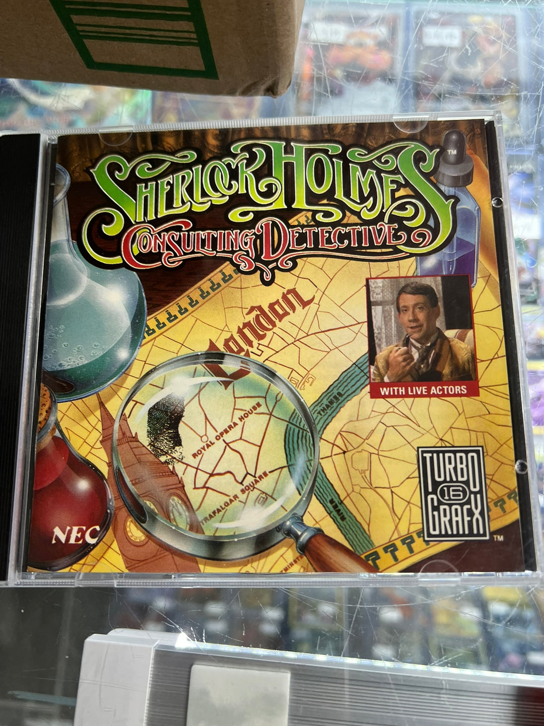 Sherlock Holmes Consulting Detective - TurboGrafx CD DI101526