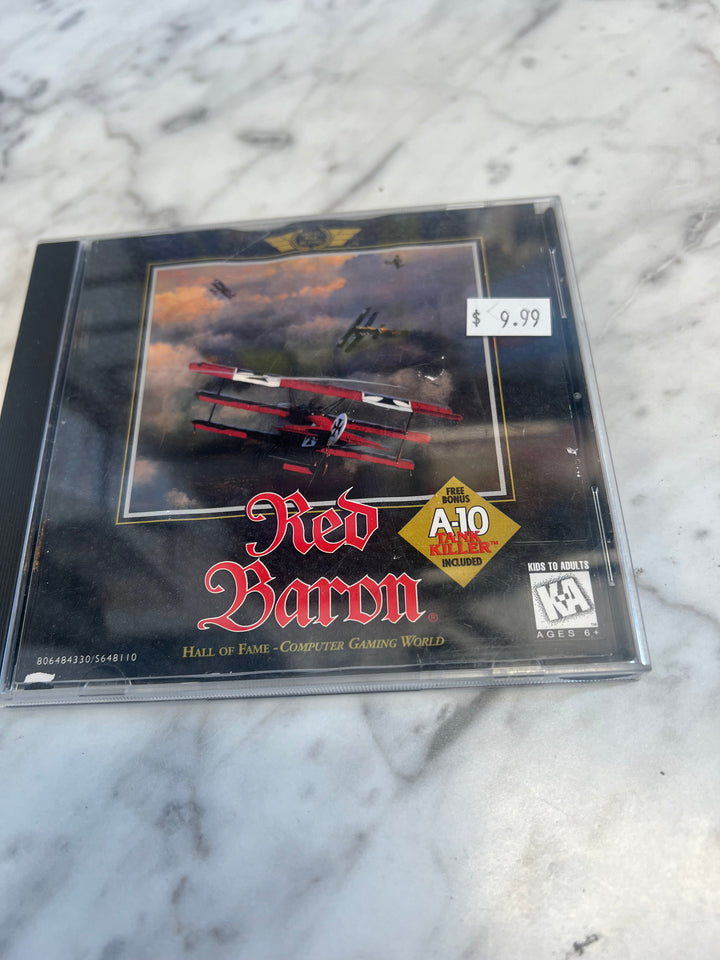 Red Baron Sierra Jewel Case  PC CD-ROM    PC8124