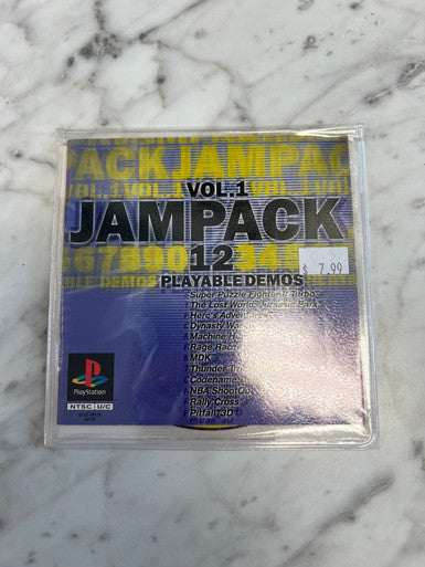 Jampack Vol. 1 (Sony PlayStation 1, 1997) Demo Disc