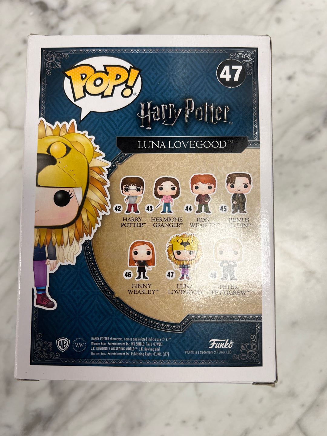 Funko POP! Harry Potter: Luna Lovegood (w/ Lion Head) #47 Vinyl Figure FP101424