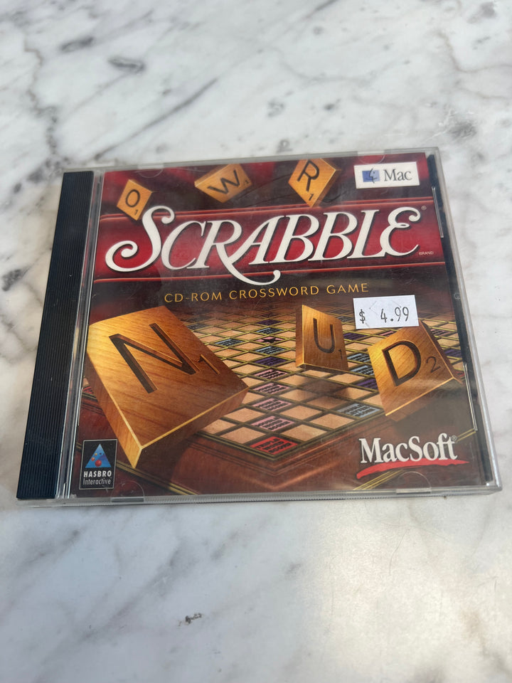 Scrabble MacSoft Jewel Case  Mac CD-ROM    PC8124