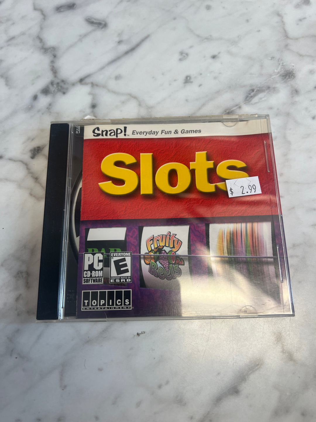 Snap! Everday Fun & Games Slots Jewel Case PC CD-ROM    PC8124