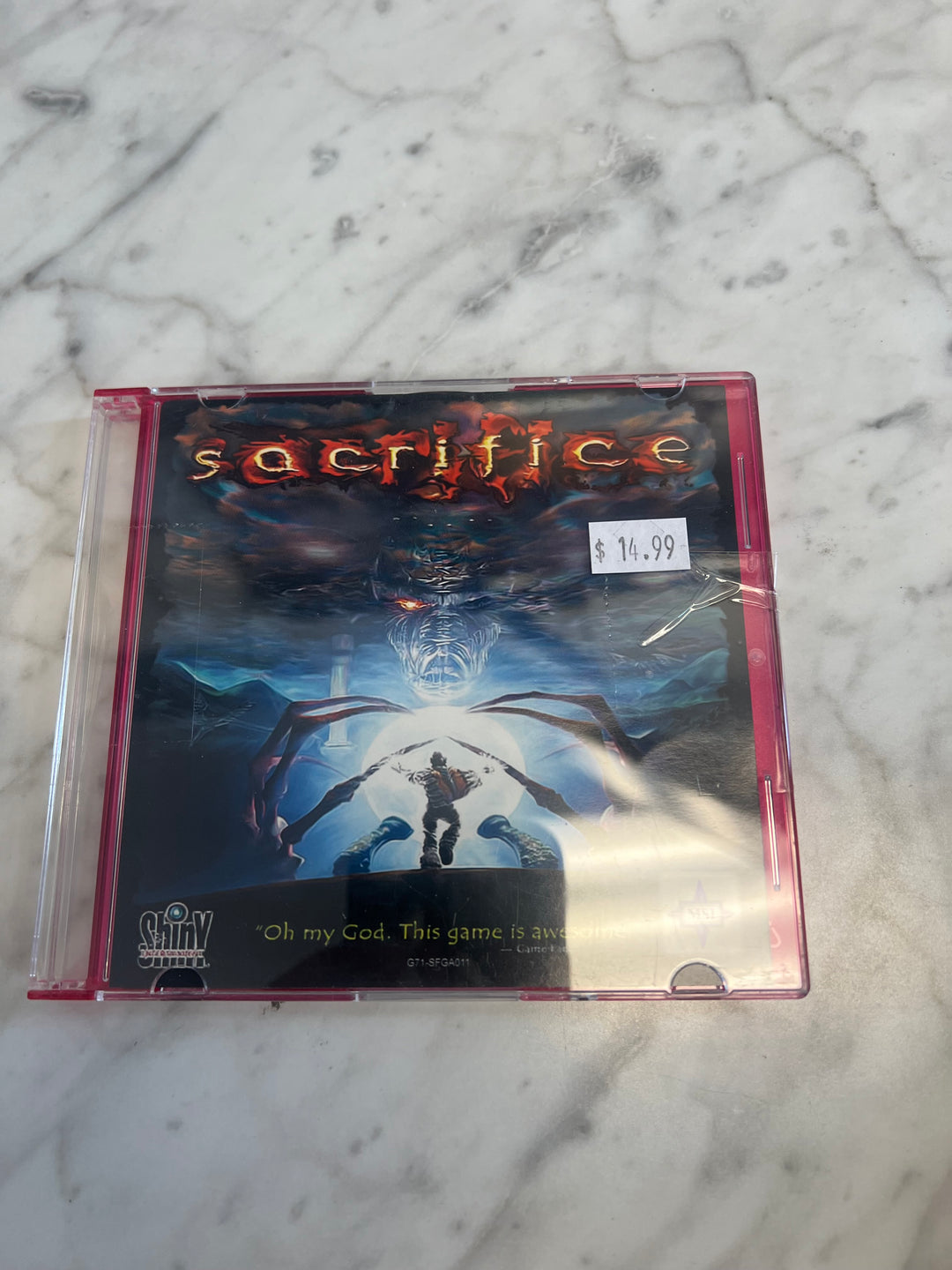 Sacrifice Shiny Entertainment Jewel Case PC CD-ROM    PC8124