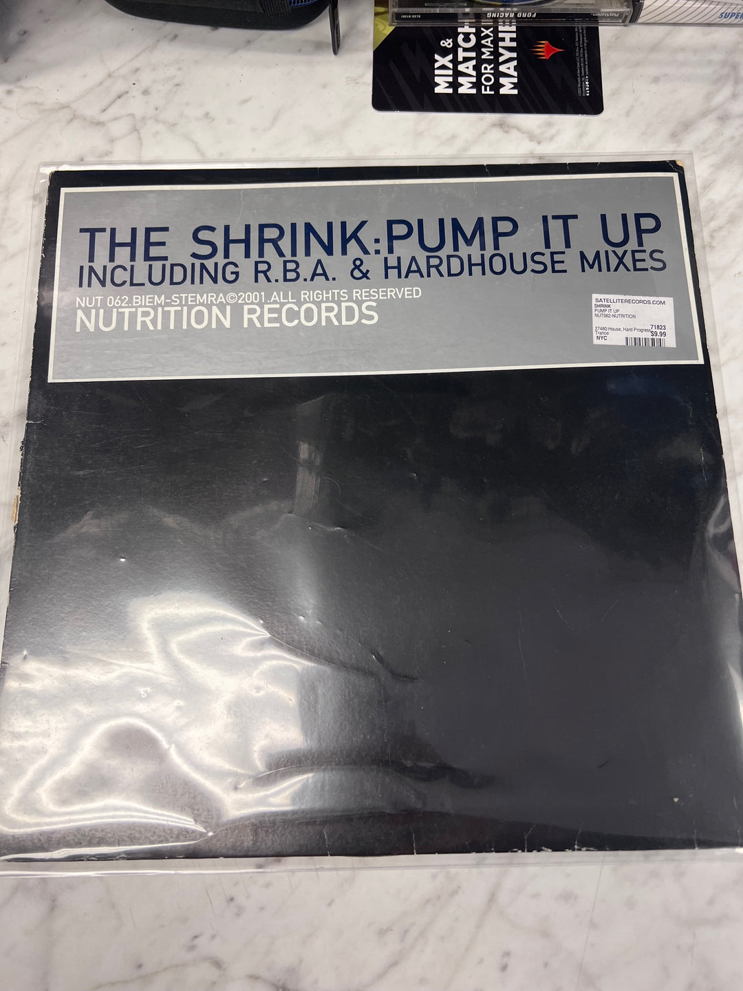The Shrink: Pump it Up Including RBA and Hardhouse Mixes (VG Condition) Record VR11925