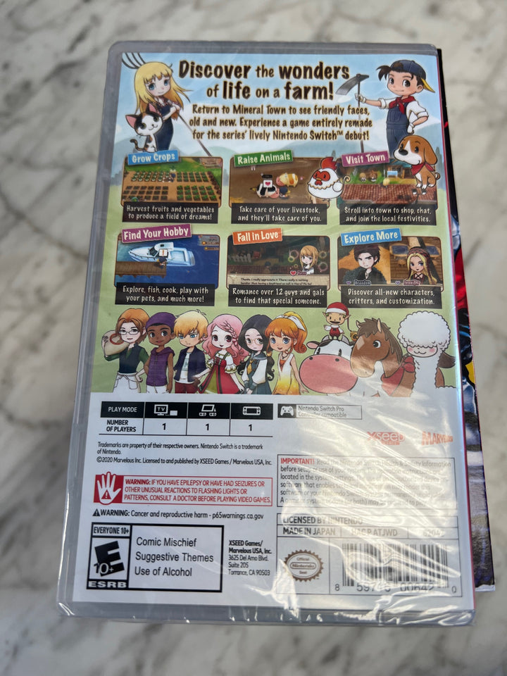 Story of Seasons: Friends of Mineral Town - Nintendo Switch S12825