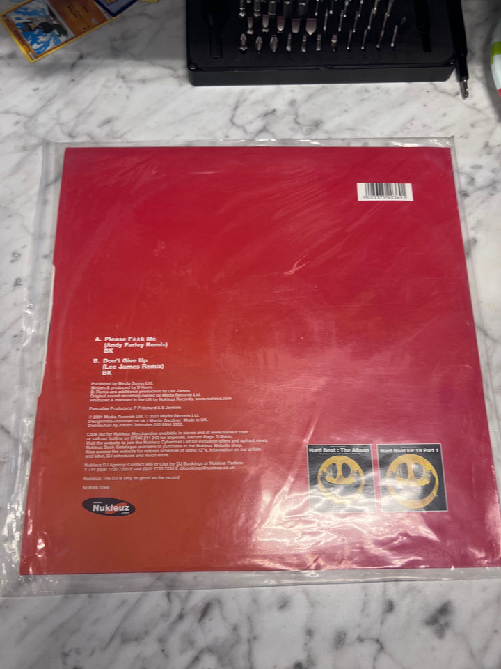 Nukleuz presents... Hard Beat EP 19 Part 2 VG+ Condition Vinyl Record VR11925