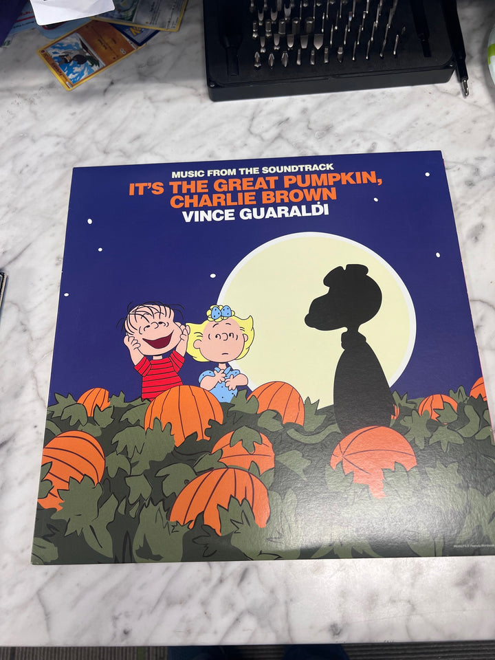 Music from It's The Great Pumpkin Charlie Brown Etched Orange NM Condition Vinyl Record VR11925