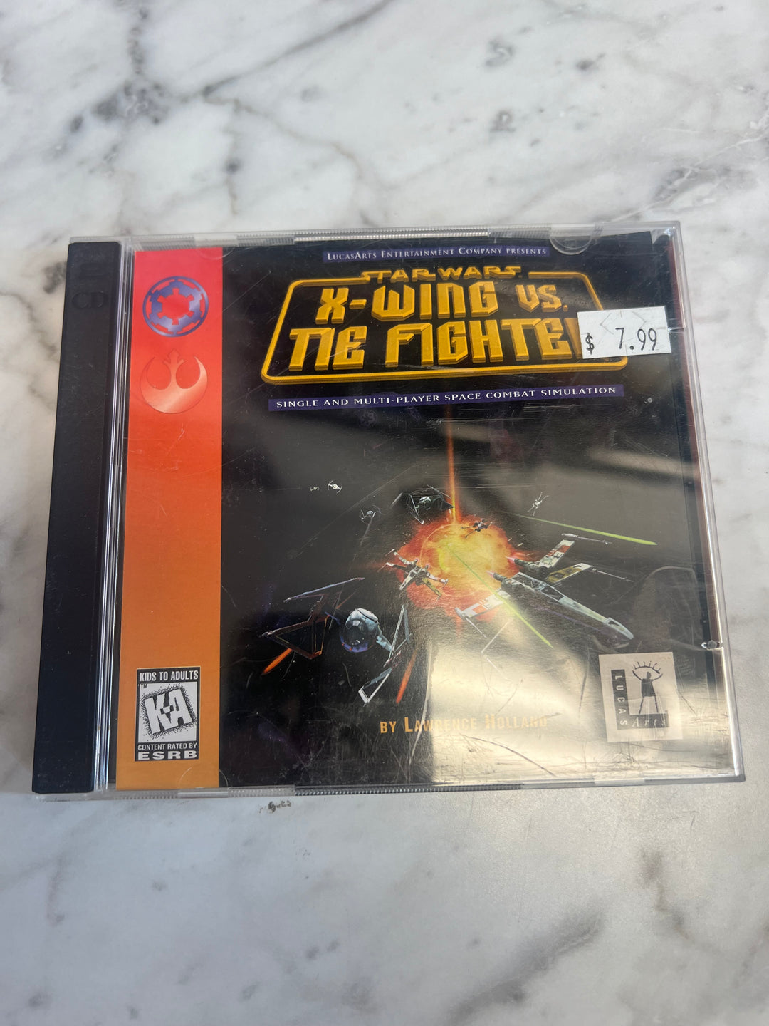 Star Wars X-Wing Vs. Tie Fighter Jewel Case PC CD-ROM    PC8124