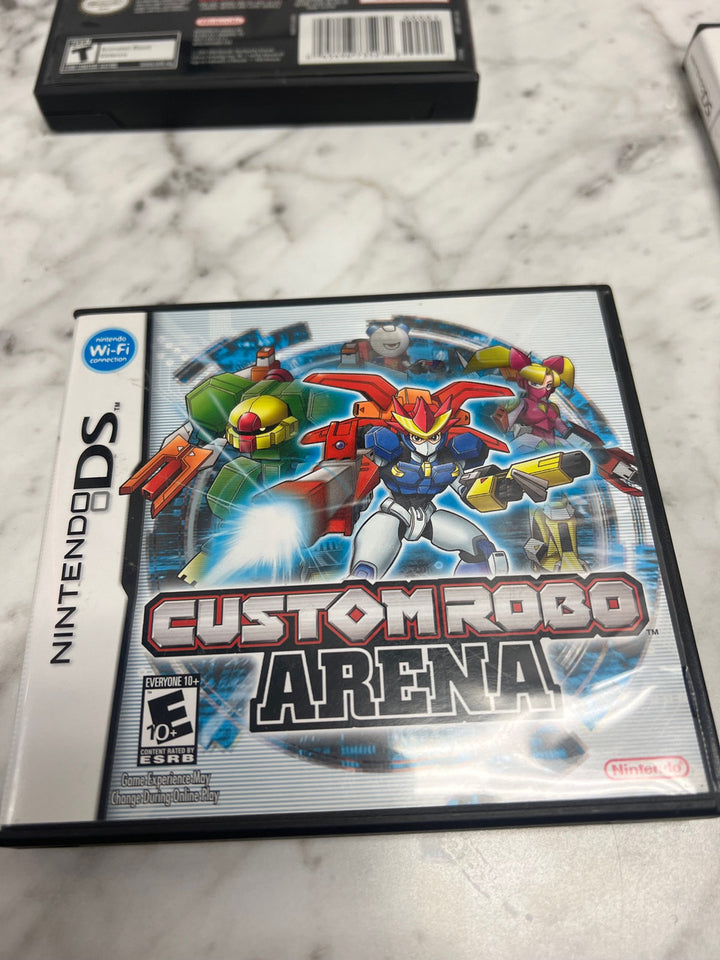 Custom Robo Arena Nintendo DS Case and Manual Only