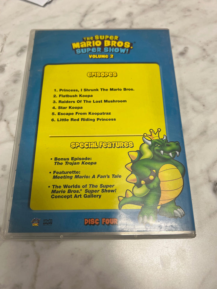 Super Mario Bros Super Show 3 DVD bundle