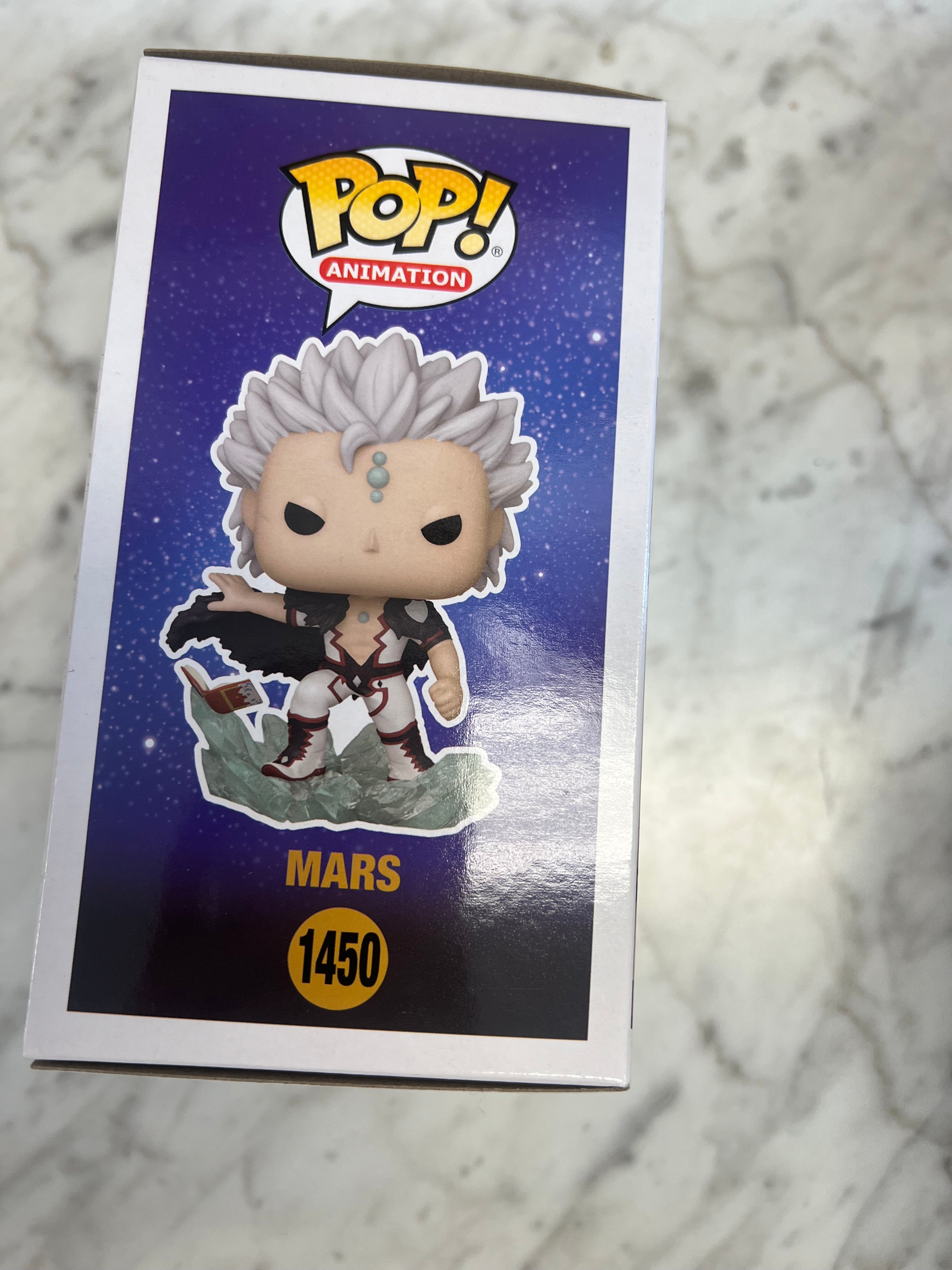 Funko Pop! Black Clover- Mars #1450 GameStop Exclusive FP101524