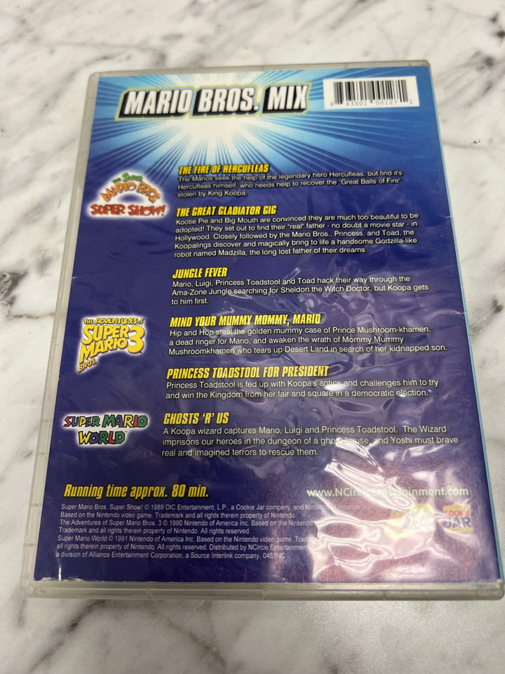 Super Mario Bros Super Show 3 DVD bundle