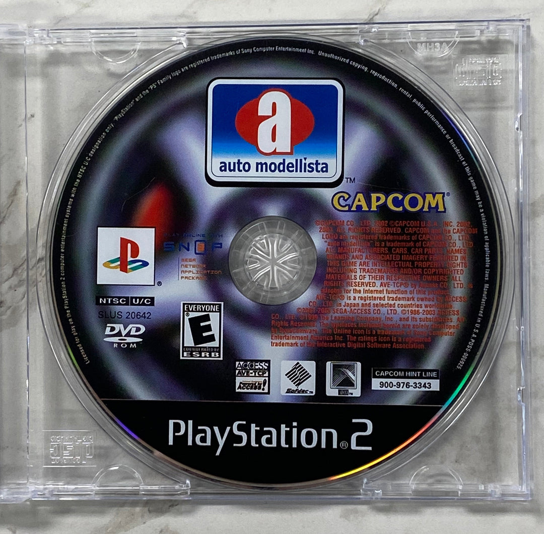 Auto Modellista - PS2 Playstation 2 DISC ONLY DI10926