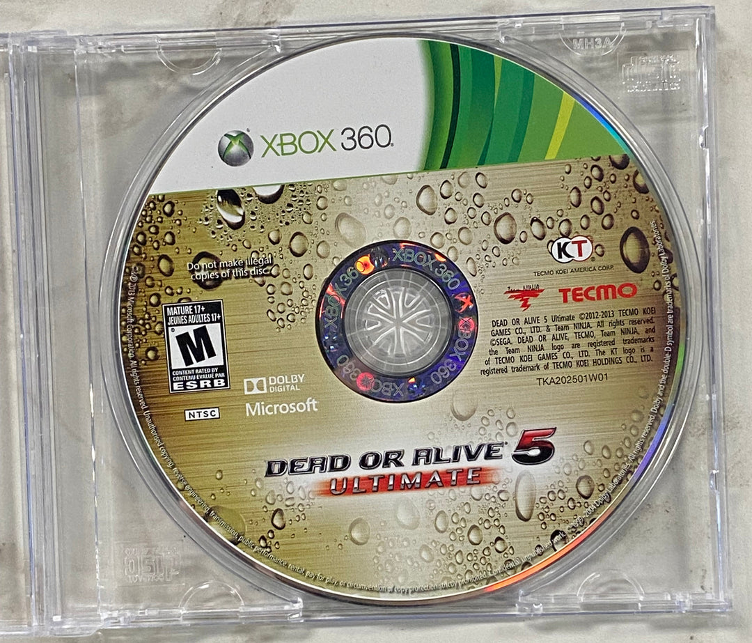 Dead or Alive 5 Ultimate DISC ONLY - Xbox 360 DI10926