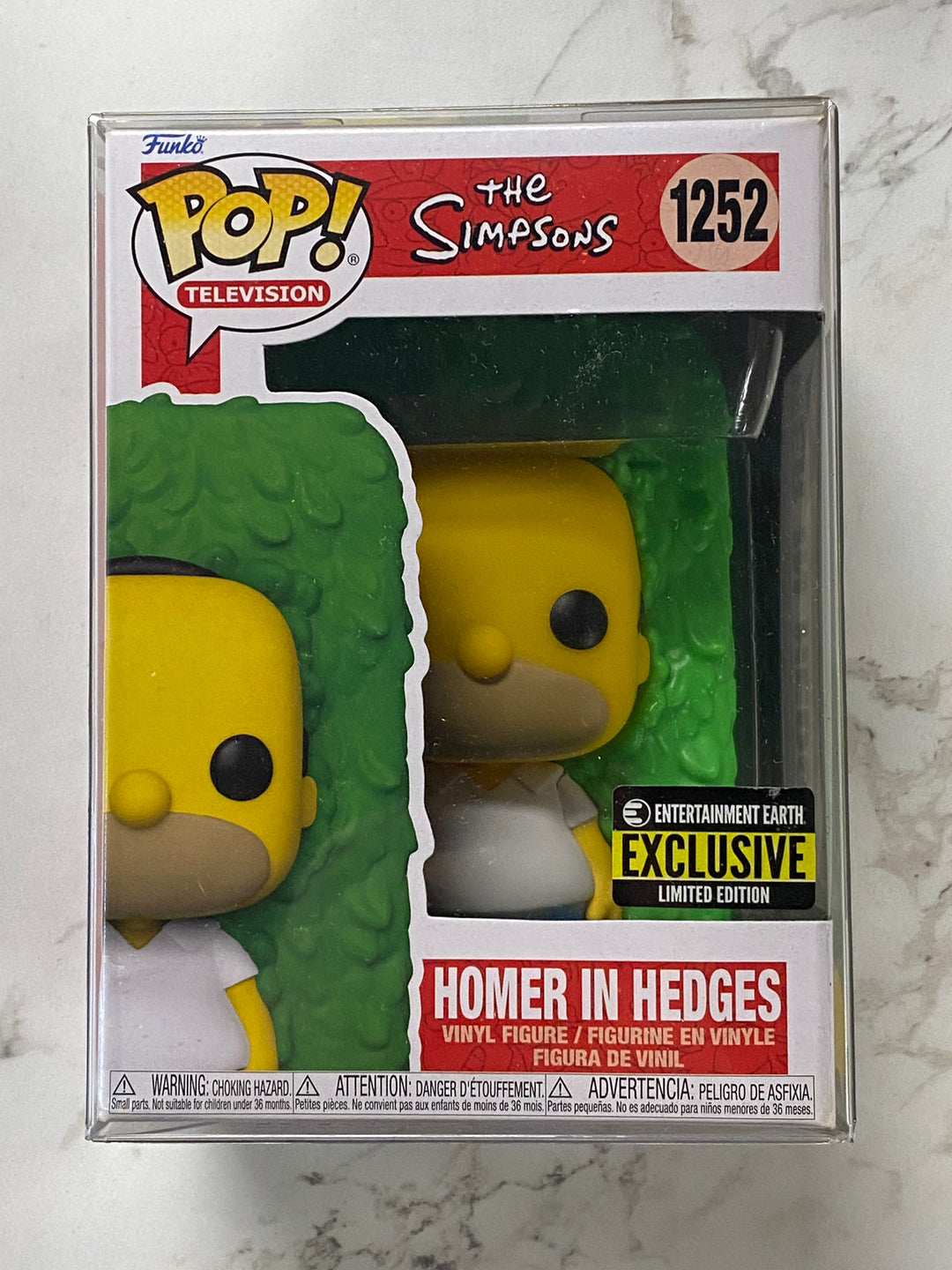 Funko Pop! Homer in Hedges #1252 The Simpsons FP101026