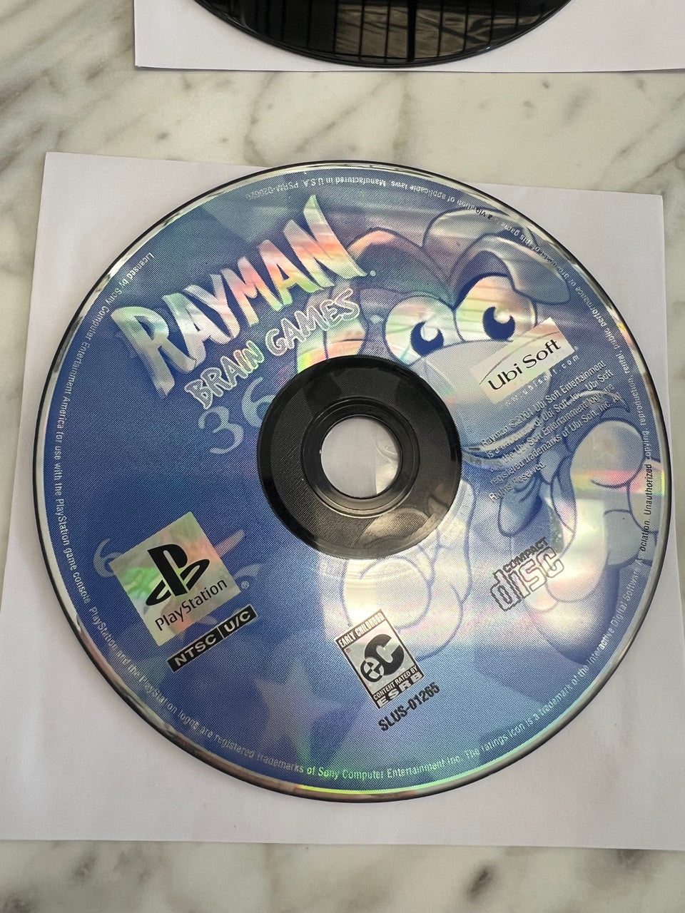 Rayman Brain Games PS1 Playstation 1 Disc Only