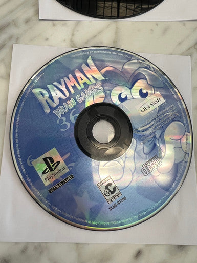 Rayman Brain Games PS1 Playstation 1 Disc Only