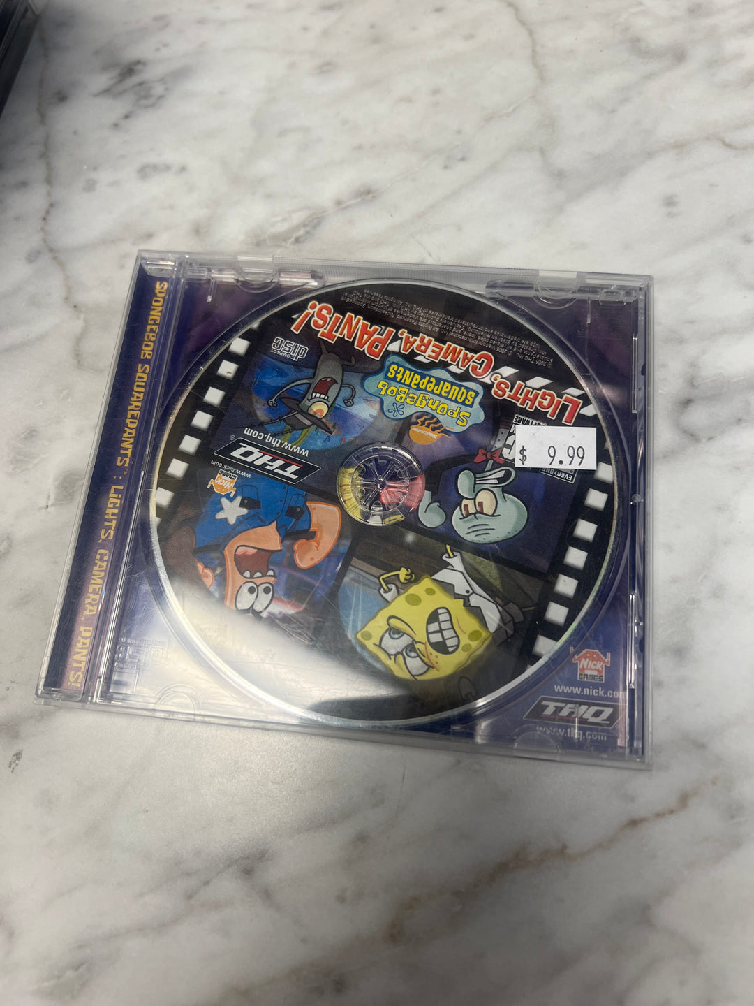 Spongebob Squarepants Lights, Camera, Pants! Jewel Case PC CD-ROM    PC8424