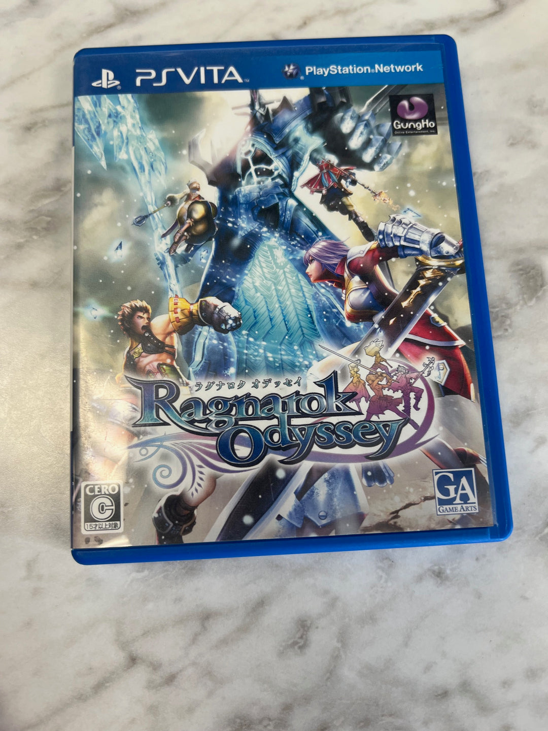 Ragnarok Odyssey Playstation PS Vita JAPANESE VERSION (Used)   IMP2425