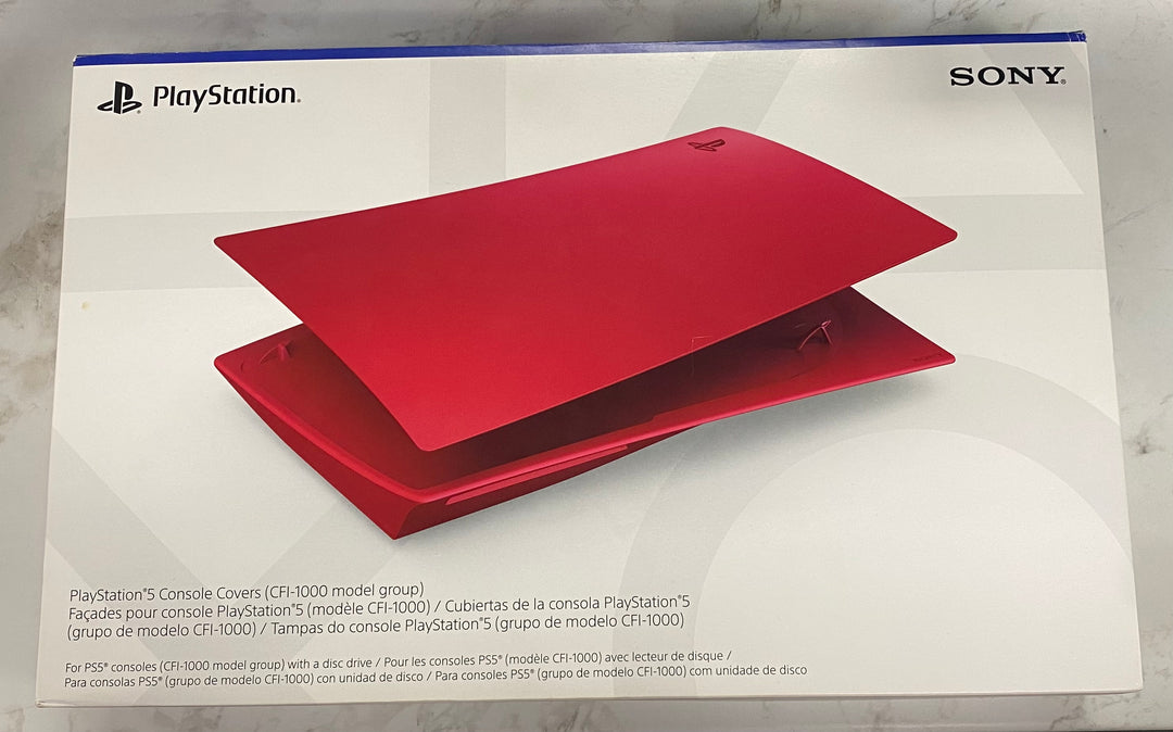 Disc Edition Console Cover for PS5 Playstation 5 - Cosmic Red - UA101026