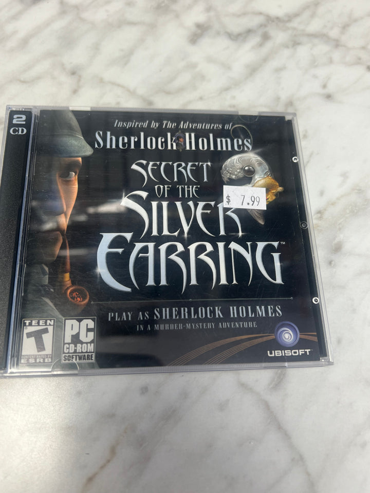 Sherlock Holmes Secret of the Silver Earring Jewel Case PC CD-ROM    PC8424