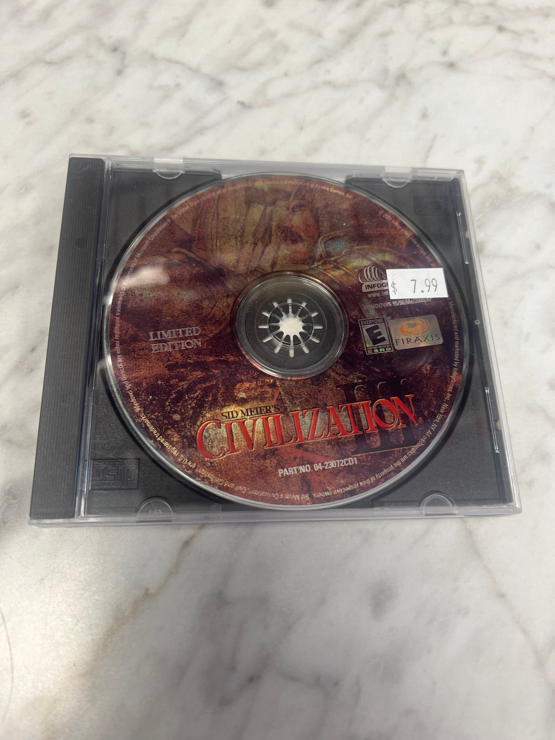 Sid Meier's Civilization III Jewel Case PC CD-ROM    PC8424