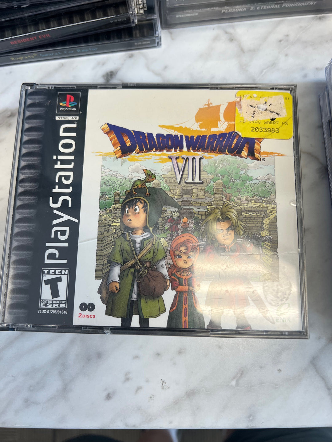 Dragon Warrior VII 7 - PS1 X8825