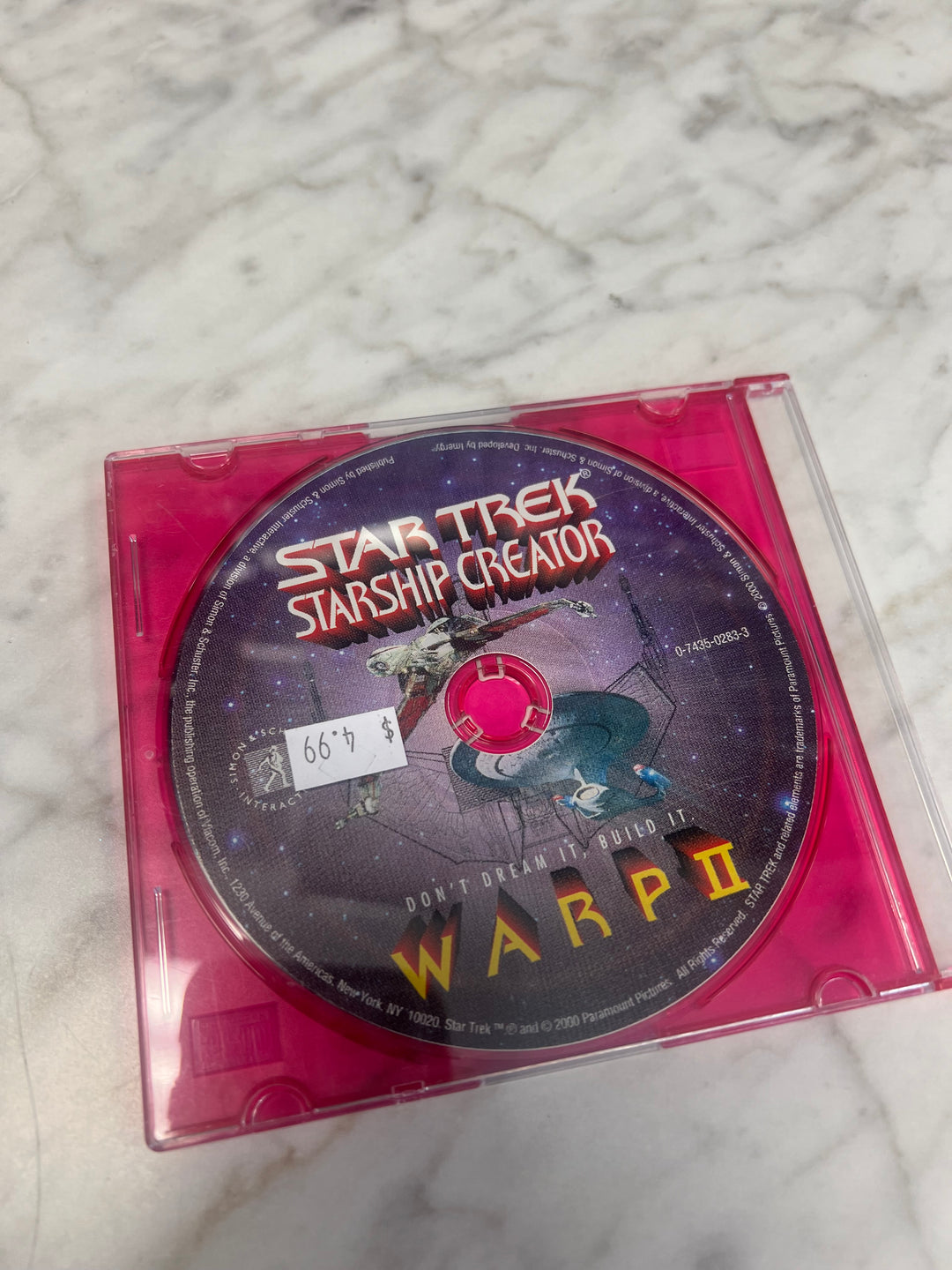 Star Trek Starship Creator Warp II Jewel Case PC CD-ROM    PC8424